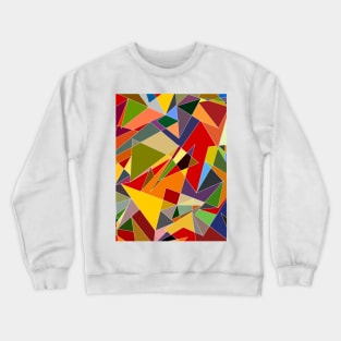 Geometric Crewneck Sweatshirt